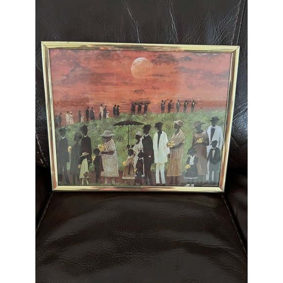 Accents Ellis Wilson Funeral Procession Art Print Framed 1 X 8 Poshmark